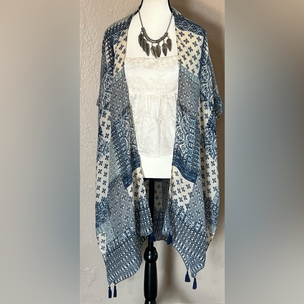 Do Everything In Love Patchwork Kimono - image 1
